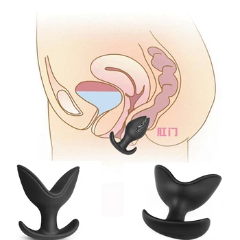 Vanjski Silikonski analni anus nožica vibrator muški i ženski seksualni rasipač igračka odrasli seks isporuke roba seks igračke za žene i muškarce
