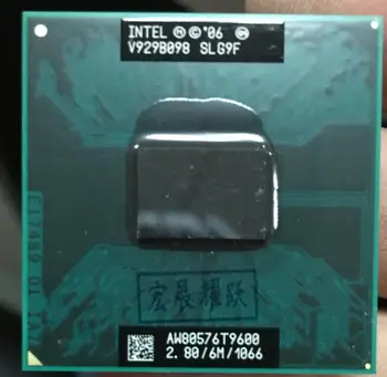 Intel Core 2 Duo T9600 CPU laptop procesor PGA 478 cpu ispravno