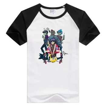 Gorillaz Rock Band Rap palace hip-hop kratkih rukava svakodnevni muška ženska t-shirt udobna majica je cool print majice GA919